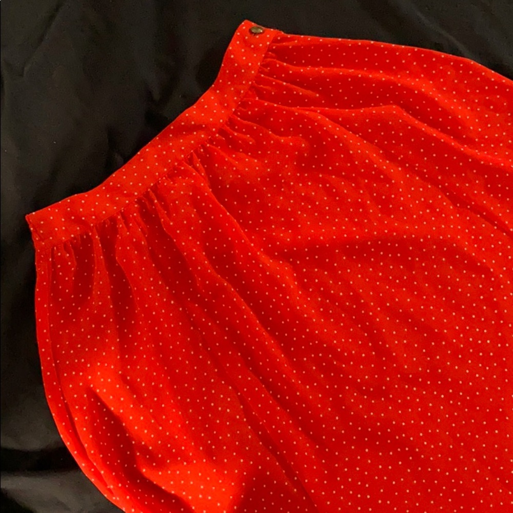 Chaus Polka Dot  Vintage Skirt